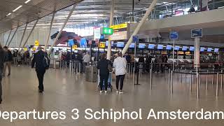 TAX REFUND DOUANE SCHIPHOL AMSTERDAM DEPARTURES GATE 3 A [upl. by Lillian]