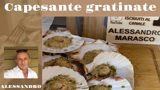 Come fare le Capesante gratinate [upl. by Uot242]