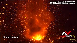 Raung Volcano erupting Indonesia [upl. by Naamann]