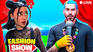 🔴 Fortnite Fashion Show Live SKIN CONTEST CUSTOM MATCHMAKING Fortnite LIVE [upl. by Nessnaj326]