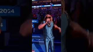 Rapper Lil Jon Gets Democrats Dancing to Turn Down For What [upl. by Golliner212]