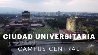 Ciudad Universitaria UNAM ✨  El Campus Central desde el drone 🚀 [upl. by Weslee656]