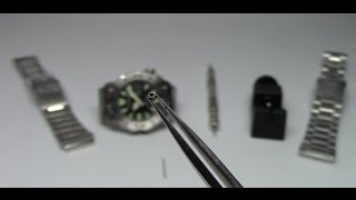 How to size a Seiko or any Pin and Collar Bracelet Watch and Learn 15 [upl. by Kerstin922]