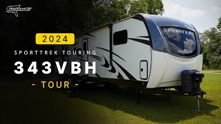 2024 SportTrek Touring Edition 343VBH by Venture RV Bunk House Camper at Southern RV [upl. by Dilisio]