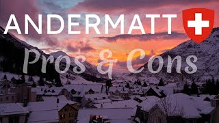 Andermatt Pros amp Cons and Epic Pass [upl. by Arlen]