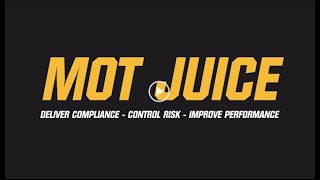 MOT Tester Annual Training and MOT Garage Management System  MOT Juice explained [upl. by Nelleus]