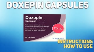 Doxepin capsules how to use Uses Dosage Side Effects Contraindications [upl. by Nagek989]