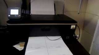 Mira IMPRESORA HPDESKJET 3515 CON SISTEMA CONTINUO DE TINTAS [upl. by Server]