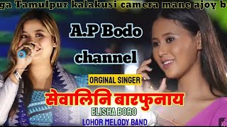 Sewalini barfunai nijwm sommao❤️❤️MissElisha singer 🎤🥰🥰AP Bodo channel 🙏🙏🙏 [upl. by Alley]