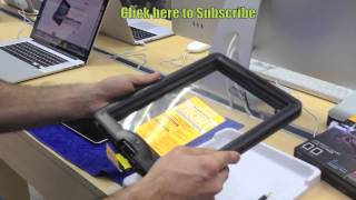 LifeProof nüüd waterproof case for iPad 2 3 and 4 Unboxing Review and Installation [upl. by Katz]