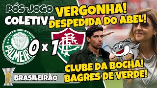 FORA ABEL  PÓSJOGO  PALMEIRAS 0X1 FLUMINENSE  BRASILEIRÃO 2024  COLETIVA ABEL FERREIRA AOVIVO [upl. by Aicssej688]