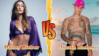 Justin Bieber VS Hailey Bieber Transformation ★ From Baby To 2024 [upl. by Xela]