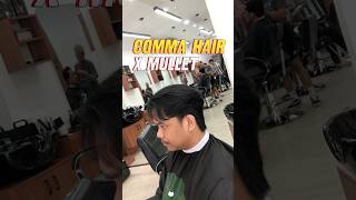 Comma hair x mullet Rekomendasi potongan rapih dan tidak terlalu pendek untuk pria [upl. by Canon467]