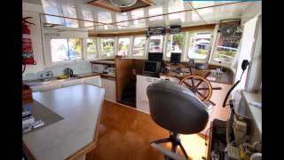 Mclaren 54 Converted Trawler SOLD at Peter Hansen Yacht Brokers Raby Bay [upl. by Plotkin]