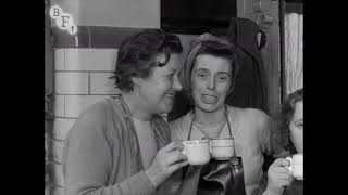 Public washhouse Liverpool 1959  BFI National Archive [upl. by Conney]