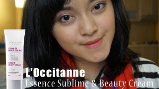 Loccitane Essence Sublime and Beauty Cream [upl. by Atinwahs]