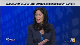 Lucia Azzolina contro Salvini quotE un gaglioffo gli suggerisco una lettura di Liliana Segre [upl. by Atiniv673]