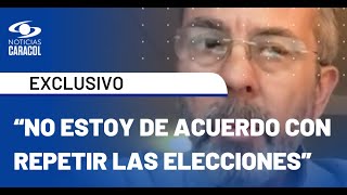 Juan Carlos Delpino habla en exclusiva con Noticias Caracol de anomalías en elecciones de Venezuela [upl. by Standish]