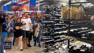 14YearOld Girl Arrested After Allegedly Setting Fire to Georgia Walmart [upl. by Hime704]