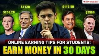 How to Earn Money Online in NEXT 30 Days🔥 5 Tips to Make money Easily Prashant Kirad [upl. by Accissej]