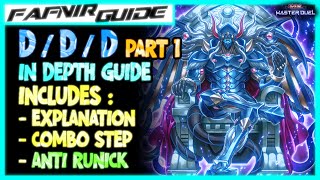 MASTER DUEL  DDD deck  In Depth guide and Deck Profile  Part 1 [upl. by Bohs207]