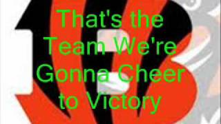 Bengals Fight song with lyrics [upl. by Croteau]