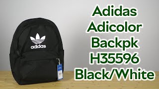 Розпаковка Adidas Adicolor Backpk H35596 BlackWhite [upl. by Roskes]