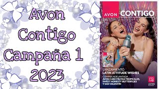 Avon Contigo Campaña 01  2023  aravonfamily avonméxico [upl. by Shank]