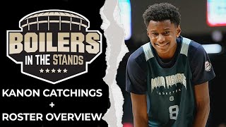 Kanon Catchings Decommits From Purdue Basketball  Boilers In The Stands [upl. by Kcirej]