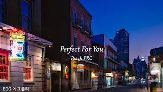 Playlist에그플리731✨Perfect For You  Peach PRC lyrics [upl. by Atnoid499]