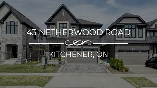 43 Netherwood Road  Kitchener [upl. by Nyliac243]