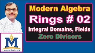 Integral domains and Fields In Hindi [upl. by Trainor]