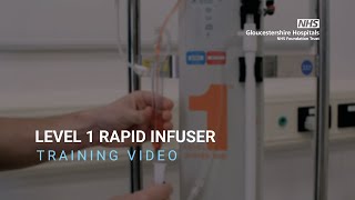 Level 1 Rapid Infuser Training Video [upl. by Ahk]