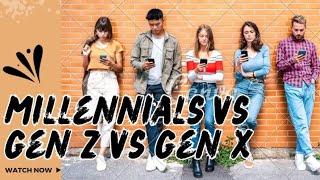 millennials vs gen z vs gen x  comedy  millennials  genz  genx  genalpha  comparison meme [upl. by Spillar]