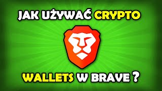 Jak używać Crypto Wallets  MetaMask w Brave Portfel EthereumERC20 [upl. by Aicemak939]