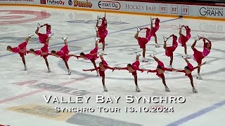 Valley Bay Synchro Short Program 202425 Synchro Tour 13102024  Synchronized skating [upl. by Enilesor]