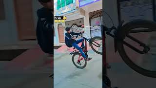 Cycal stant 🤕 crash accident viral 🤕🤕 💔💔💥 shortsfeed shortvideo shots shorts [upl. by Ettennal222]