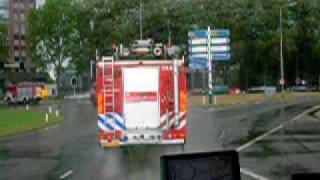 Badhoevedorp TS346 Onderweg naar Bos  Heide brand Schoorl [upl. by Xyno]