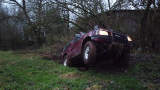 Opel Frontera Sport offroad  HD trench [upl. by Robbert]