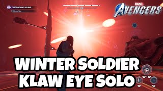 Winter Soldier Solo Discordant Sound Raid Zawavari Klaw Eye  Marvels Avengers [upl. by Curkell]