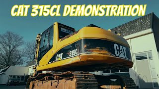 Discover the CAT 315CL excavator in action [upl. by Yssep]