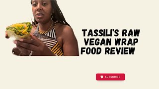 Food Review Tassili’s Raw Reality Cafe  Atlanta Georgia Vegan Food [upl. by Roseann369]