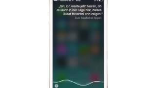 iPhone iPad Anleitung LiveDiktat mit Siri aufnehmen [upl. by Falconer]