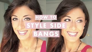 How To Style Side Bangs [upl. by Neill]