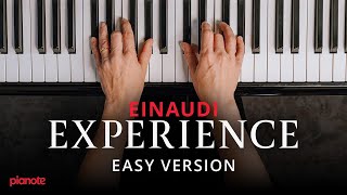 How to Play quotExperiencequot by Einaudi Beginner Song Tutorial [upl. by Oiramrej]