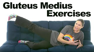 Gluteus Medius Exercises for Beginners [upl. by Lidah]