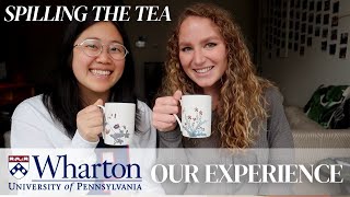 SPILLING THE TEA Our Wharton undergraduate experience UPENN [upl. by Ullund85]