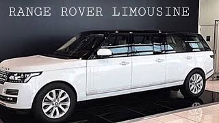 2024 Range Rover SV Limo  Presidential Ultra luxurious limousine  Review Interior Exterior [upl. by Esdnil]