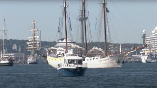 Windjammerparade 2020 zur Kieler Woche LIVE [upl. by Latvina]