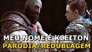 E SE GOD OF WAR FOSSE NA BAHIA  ParódiaRedublagem [upl. by Dewhurst]